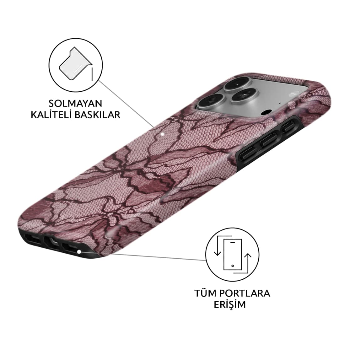 Violet Lace Telefon Kılıfı