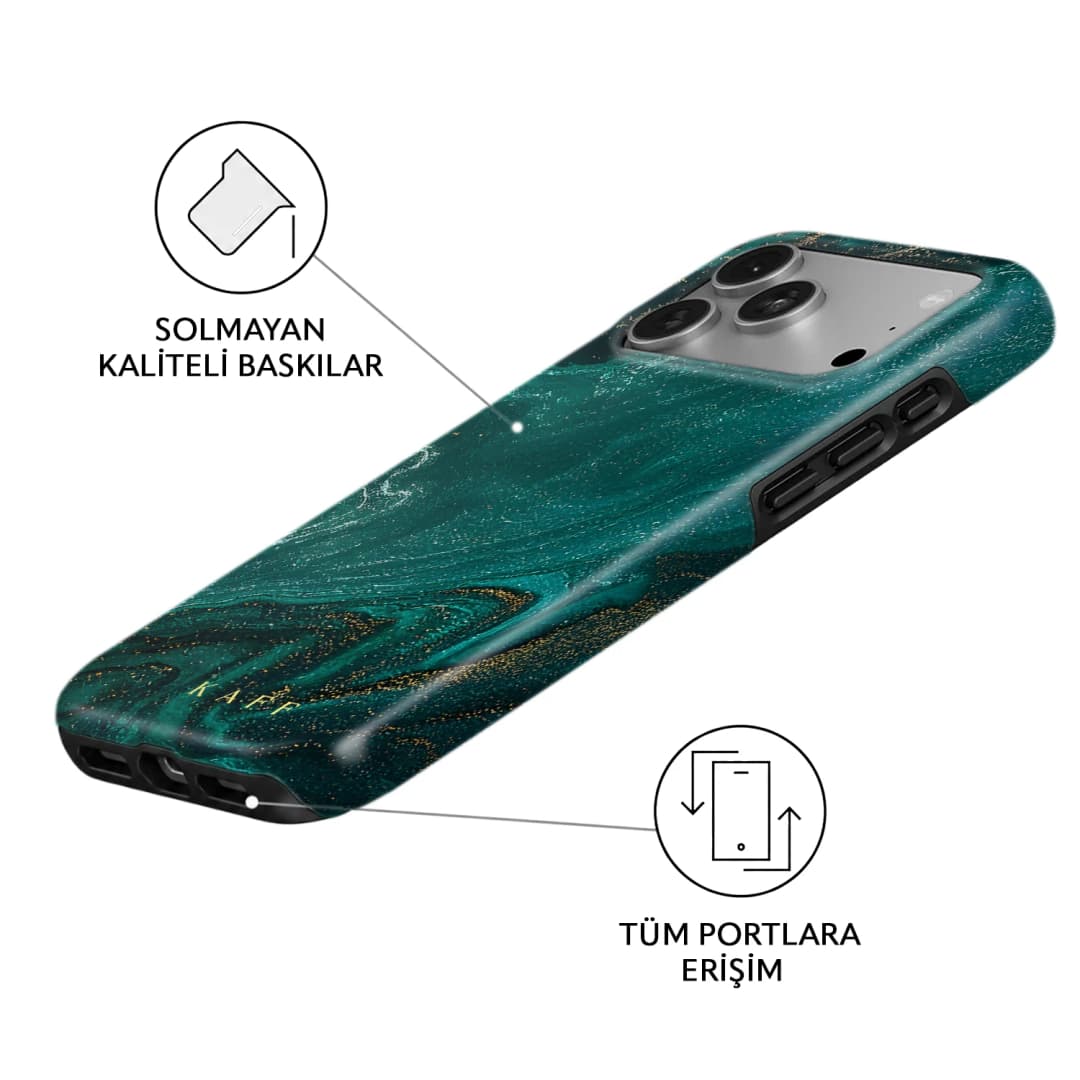 Emerald Radiance Telefon Kılıfı