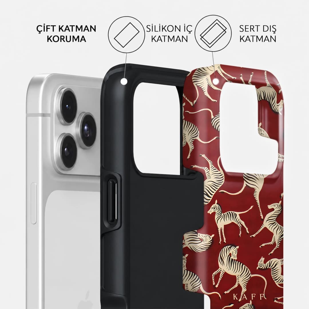 Zebra Flow Telefon Kılıfı