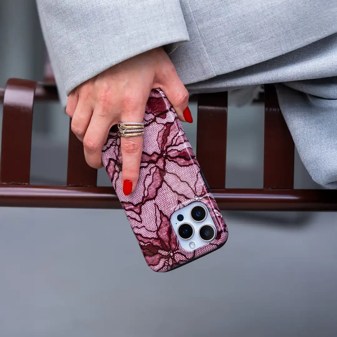 Violet Lace Telefon Kılıfı