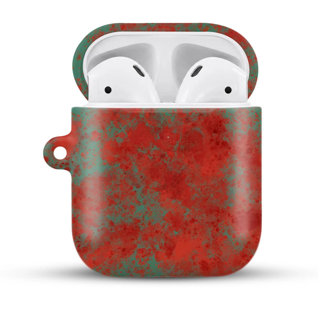 Crimson Patina AirPods Kılıfı