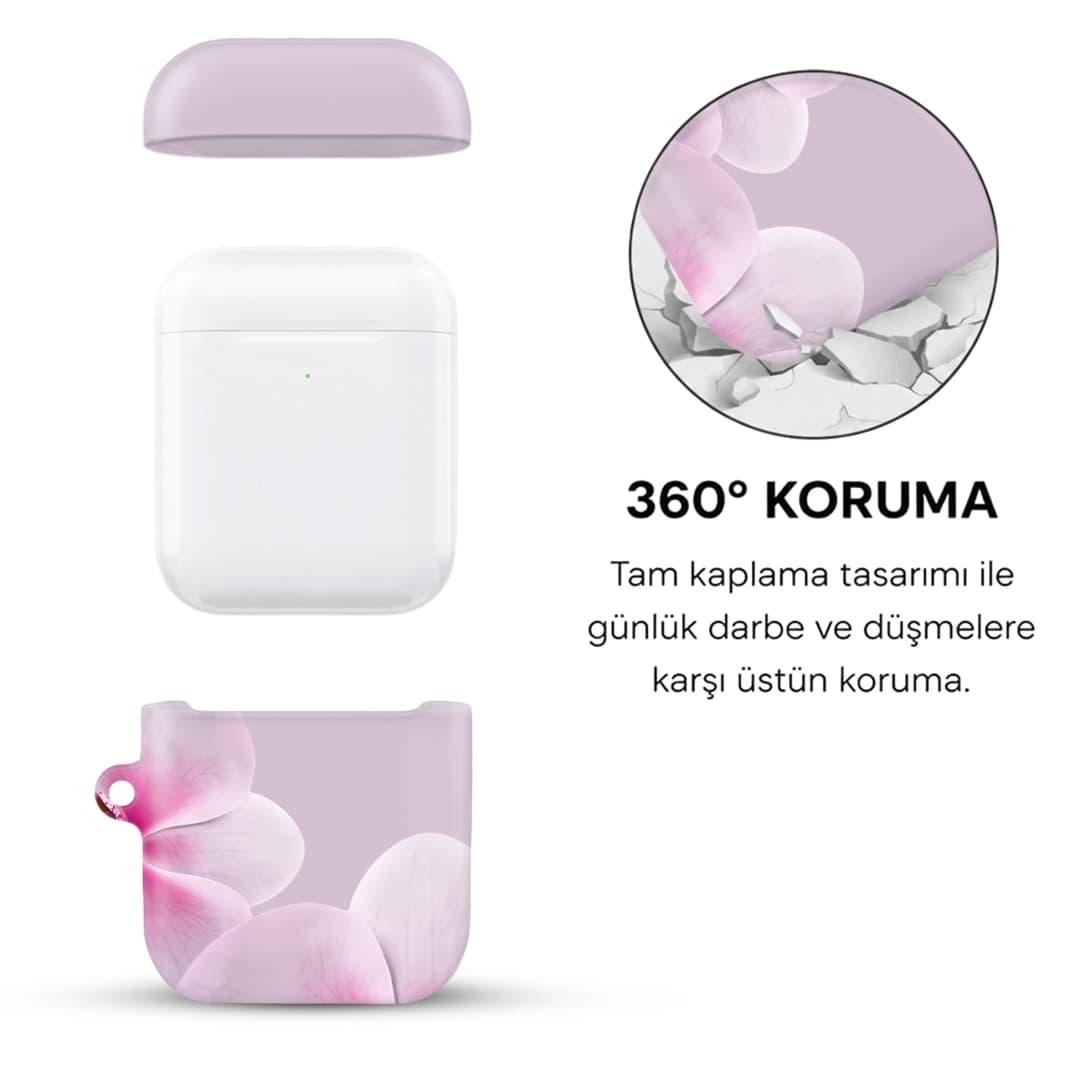Blush Orchid AirPods Kılıfı