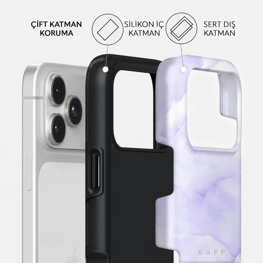 Lavender Veins Telefon Kılıfı