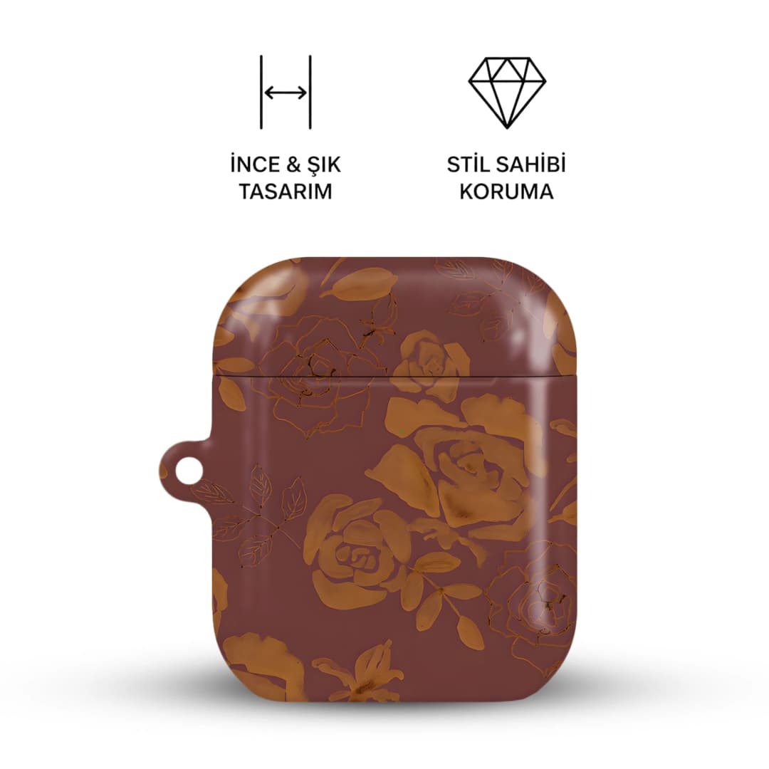 Copper Rose AirPods Kılıfı