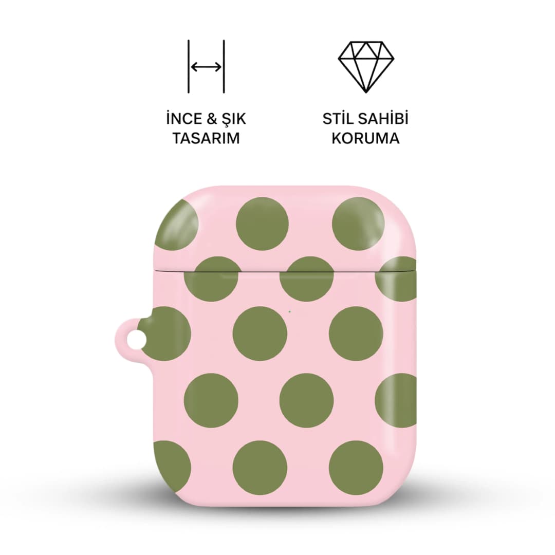 Olive Mood AirPods Kılıfı