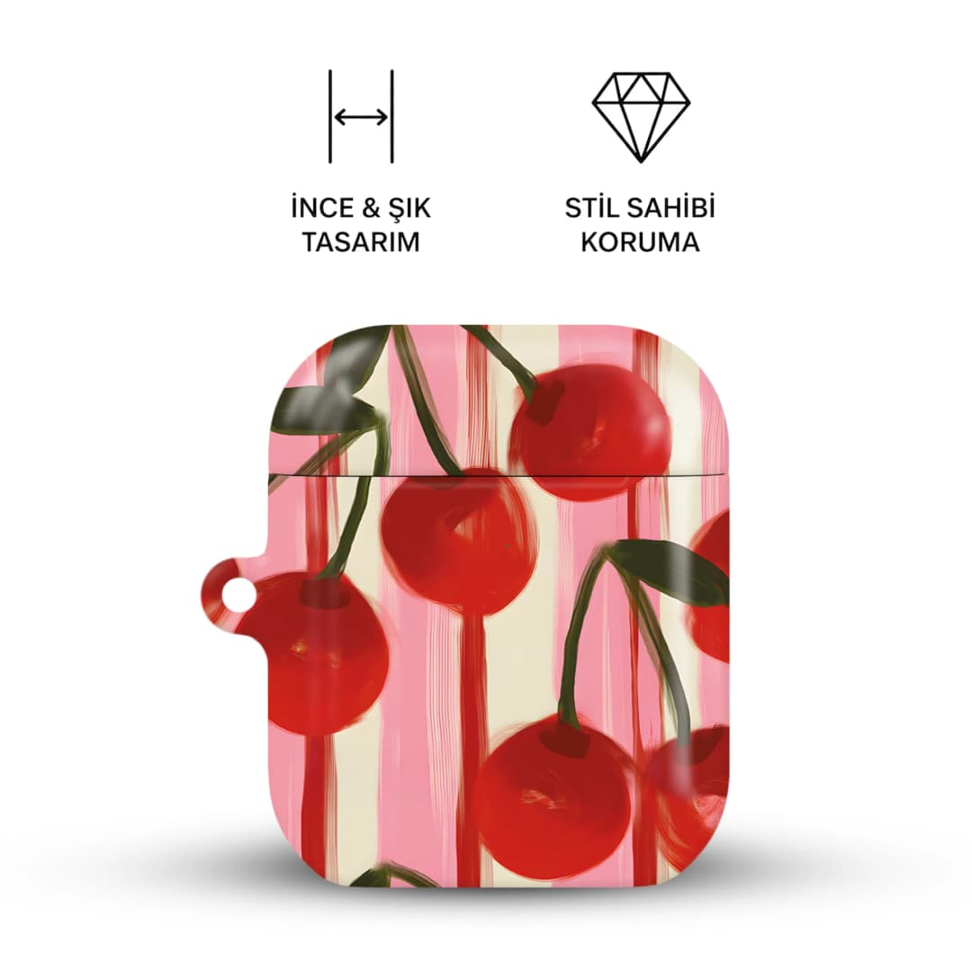 Cherry Bloom AirPods Kılıfı
