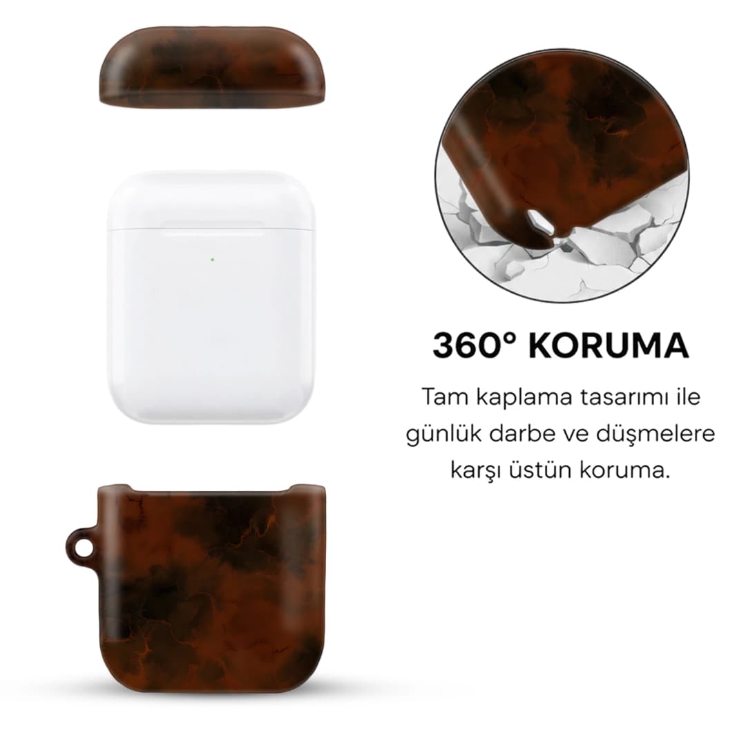 Dark Lava AirPods Kılıfı