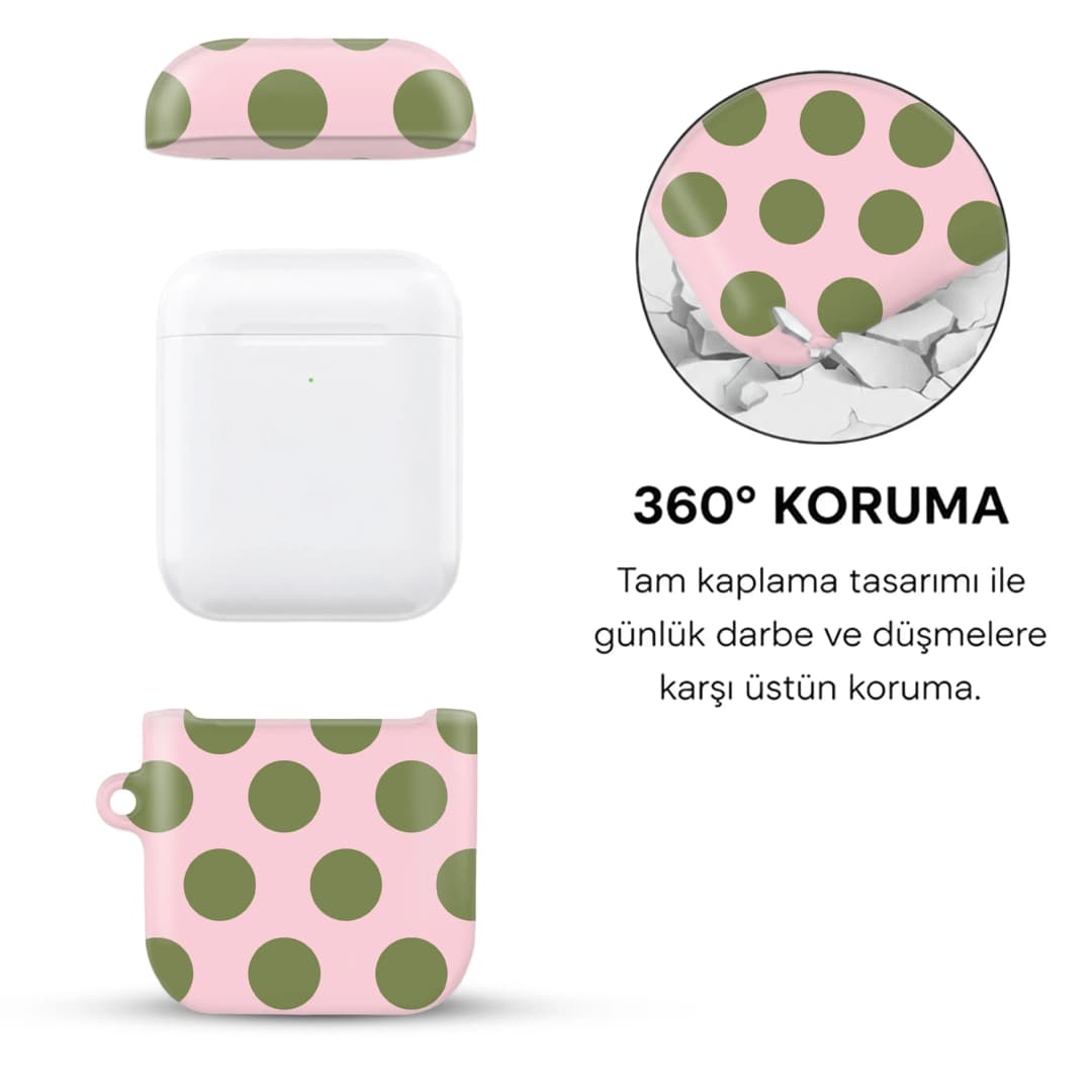 Olive Mood AirPods Kılıfı