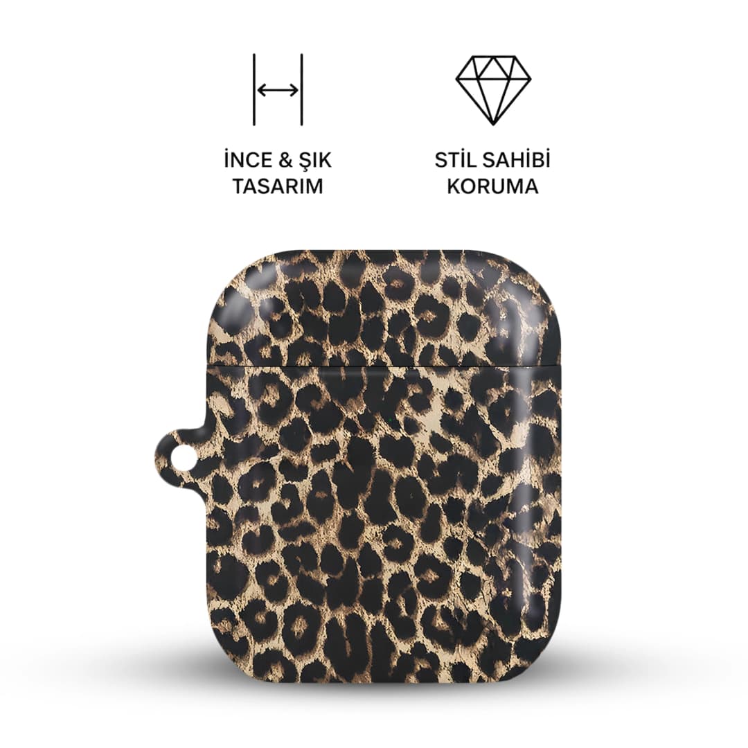 Leopard Luxe AirPods Kılıfı