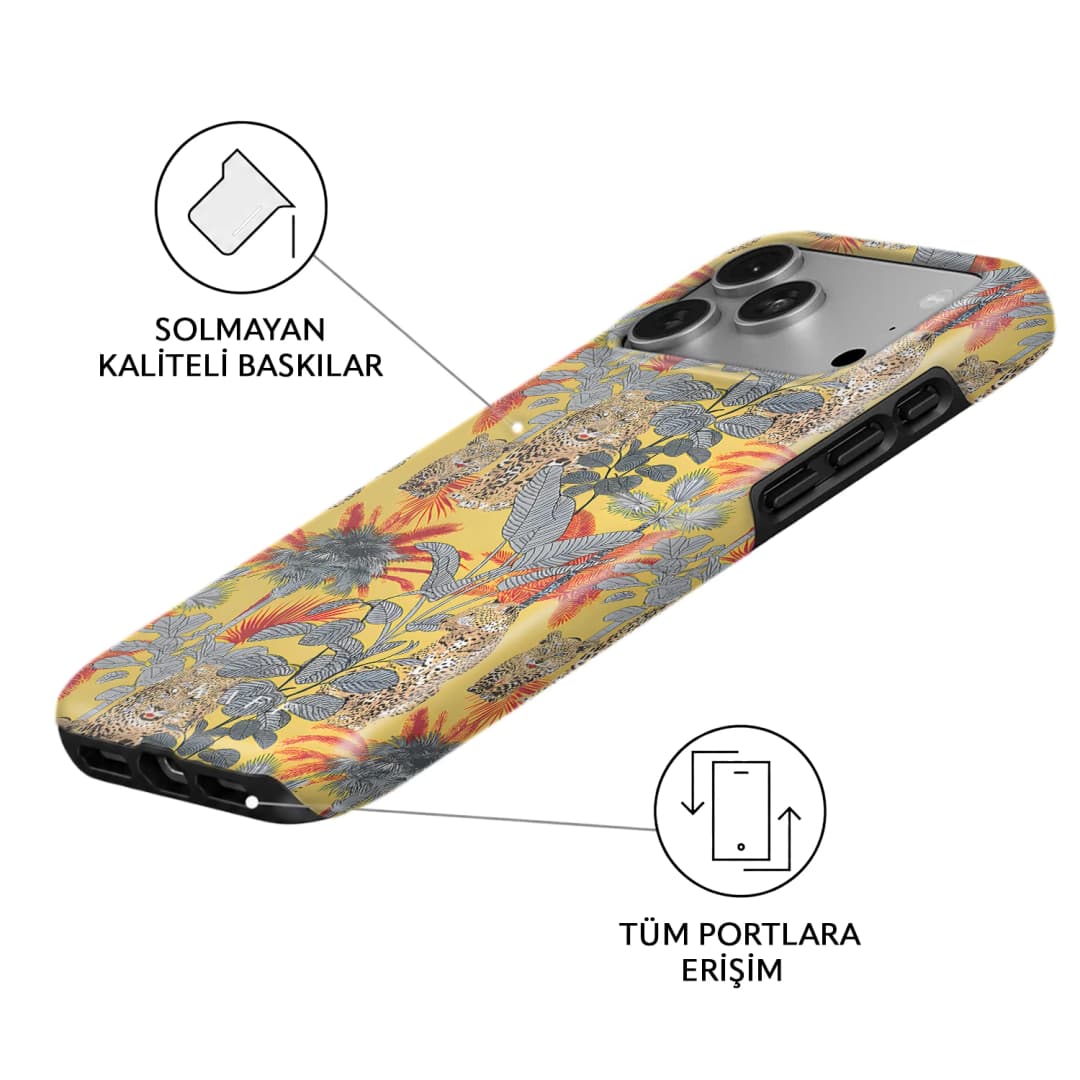 Golden Jungle Telefon Kılıfı
