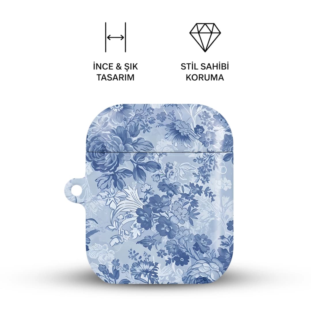 Frosted Flora AirPods Kılıfı
