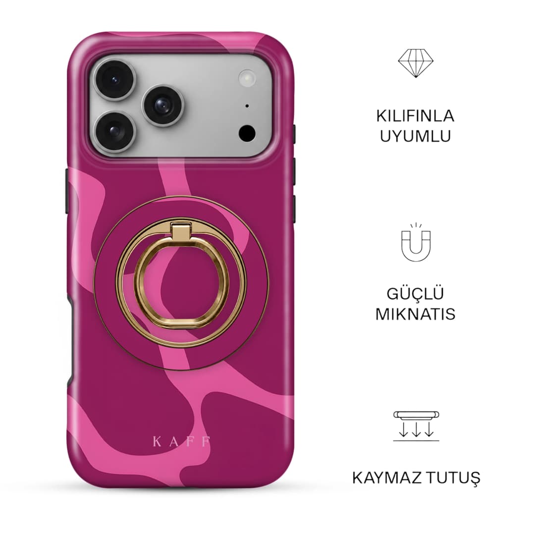 Fuchsia Flow · Ringholder