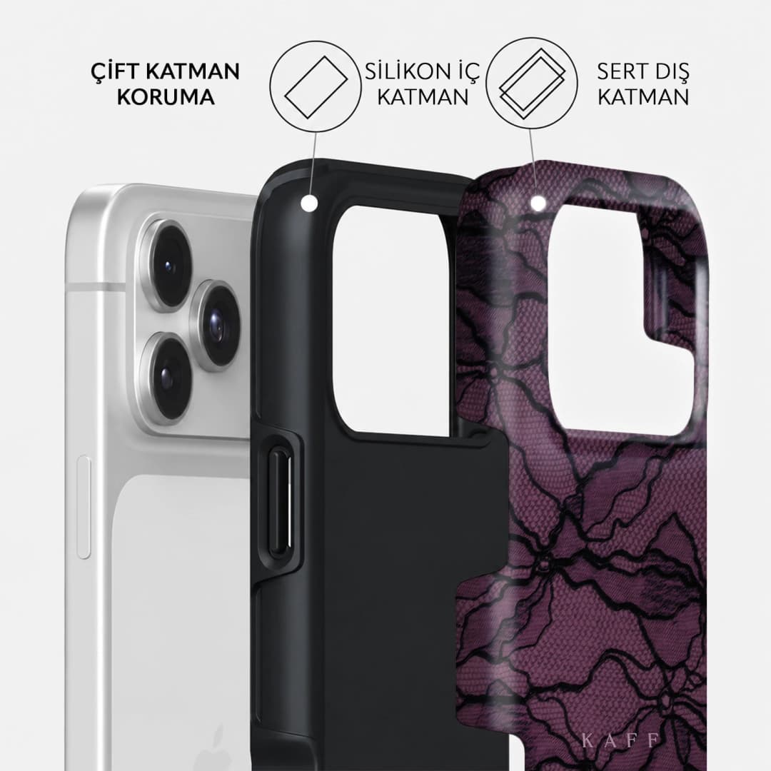 Amethyst Lace Telefon Kılıfı