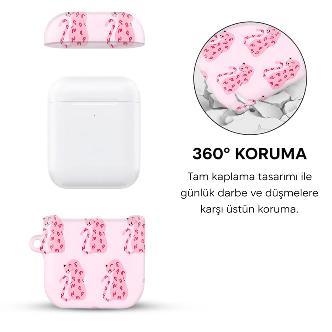 Pink Panter AirPods Kılıfı