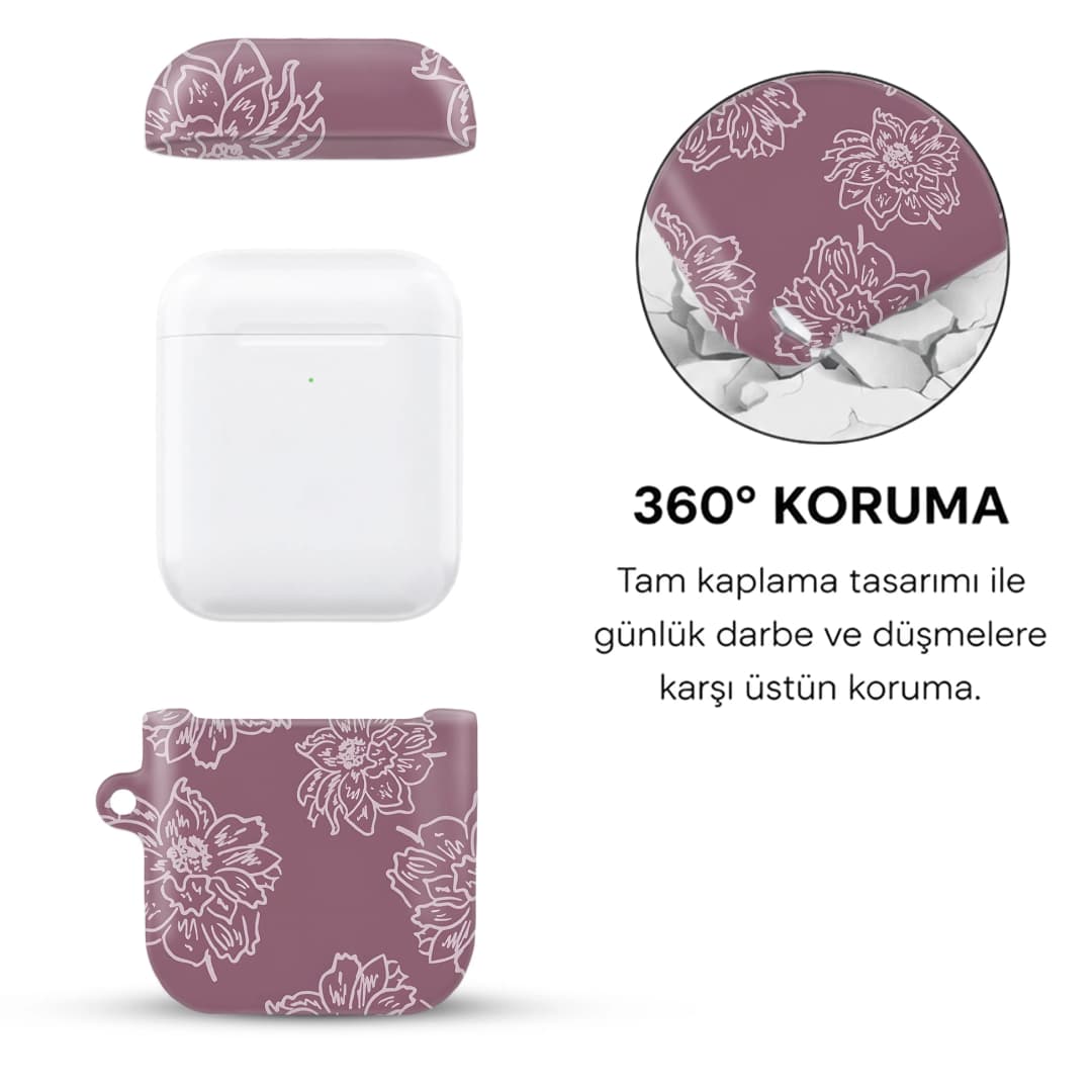 Petal Frame AirPods Kılıfı