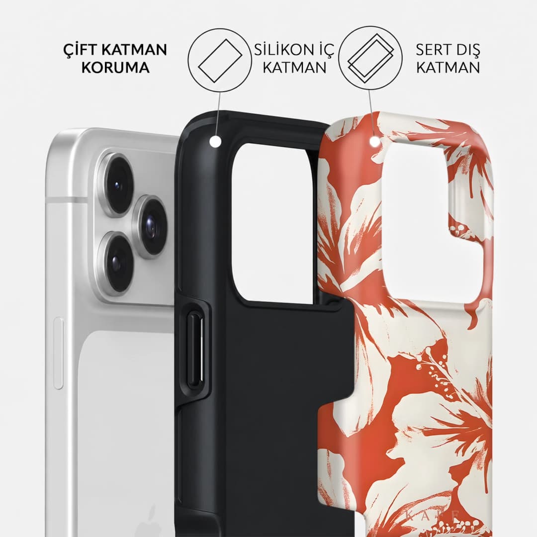 Coral Sunset Telefon Kılıfı