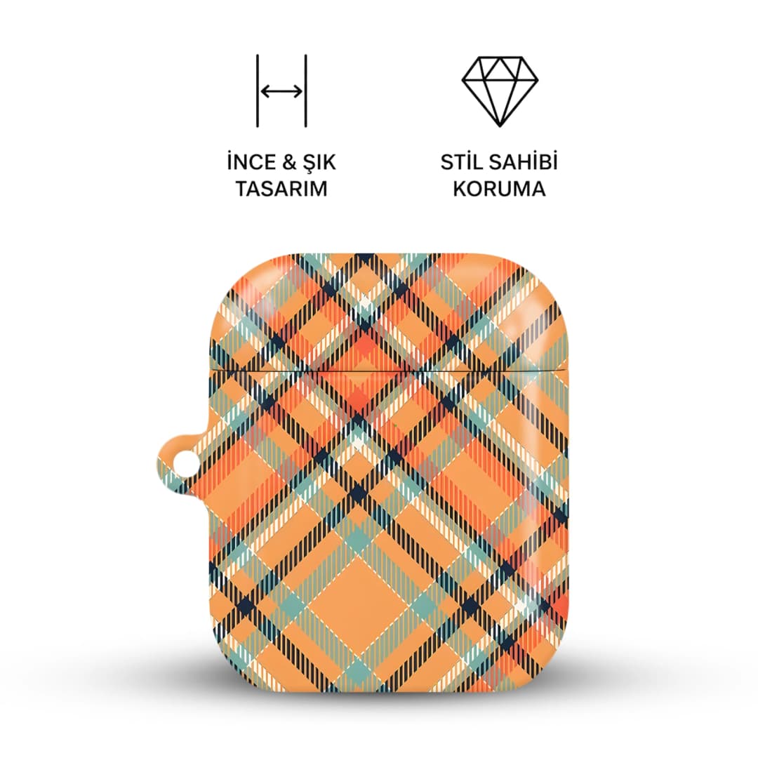 Blue&Orange AirPods Kılıfı