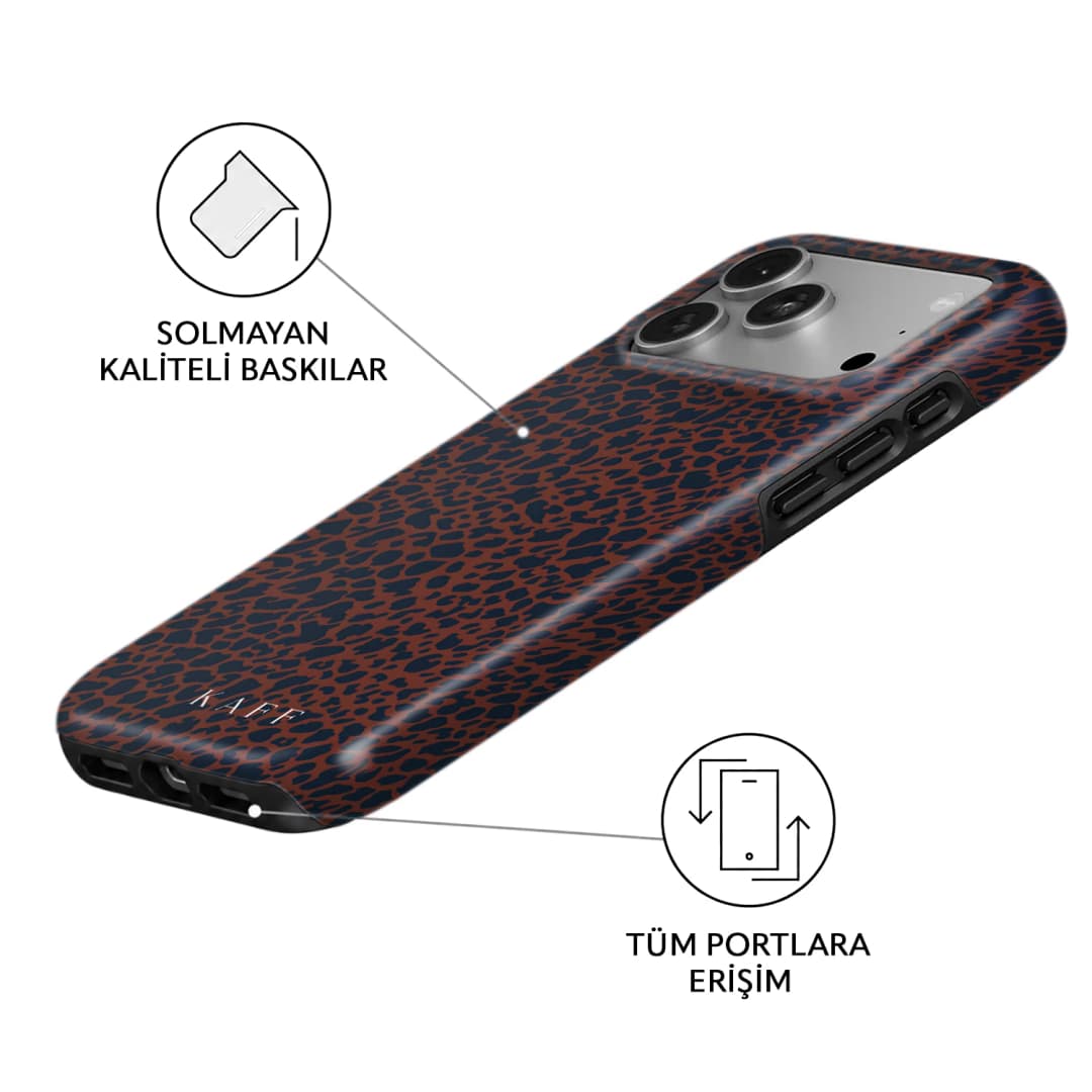 Rustic Leopard Telefon Kılıfı
