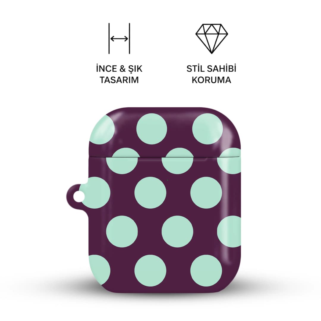 Violet Mint AirPods Kılıfı