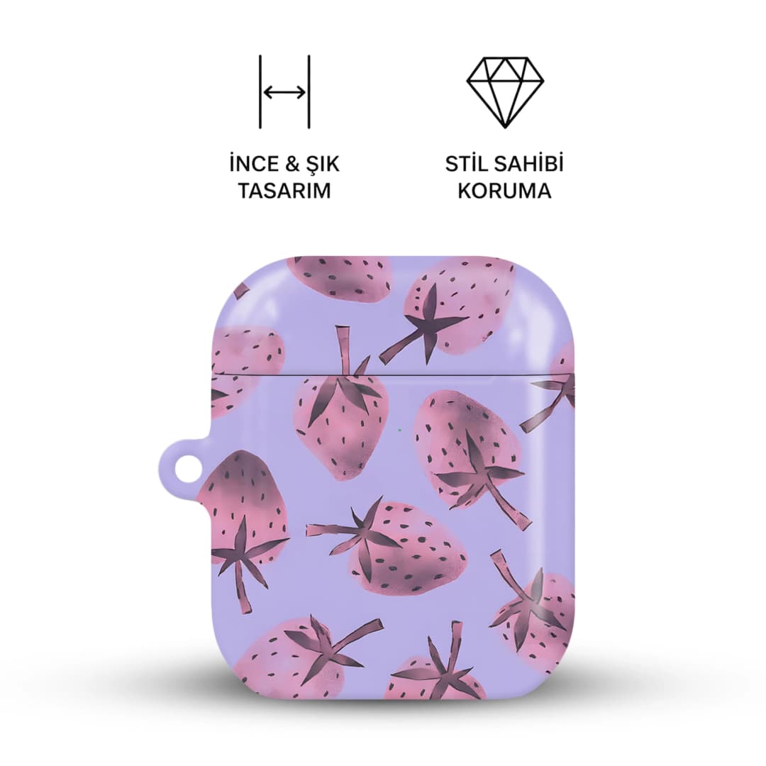 Lilac Kiss AirPods Kılıfı