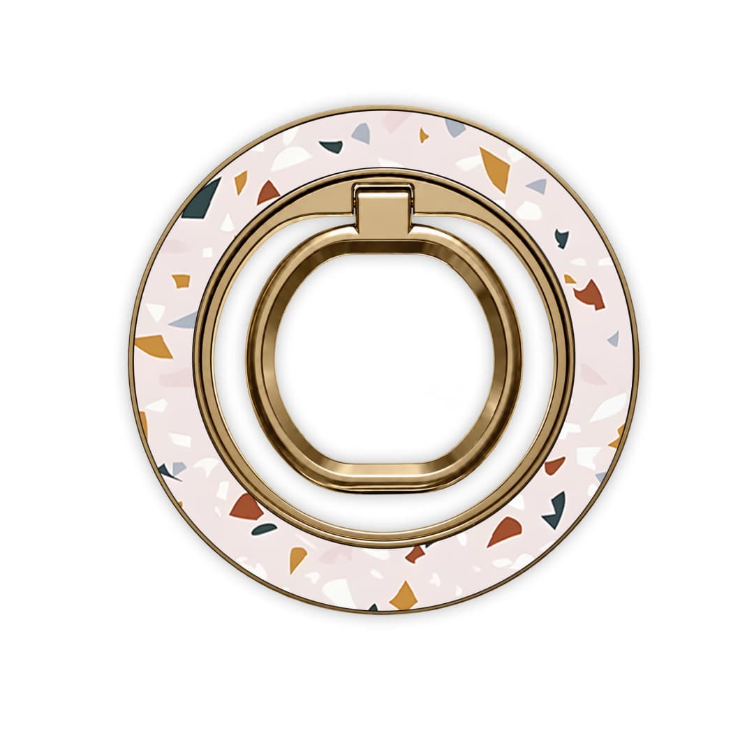 Rosy Terrazzo · Ringholder