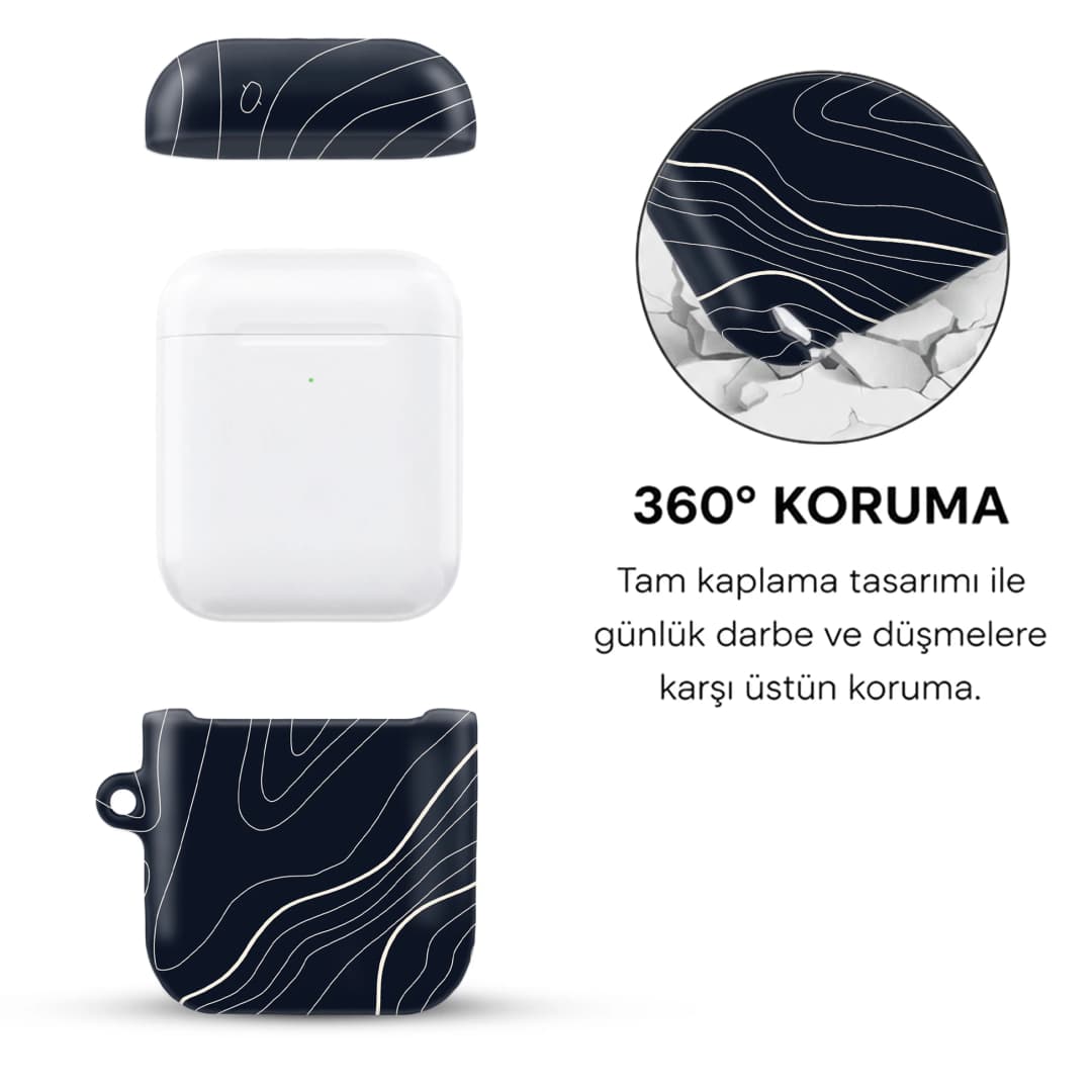 Galactic Outline AirPods Kılıfı