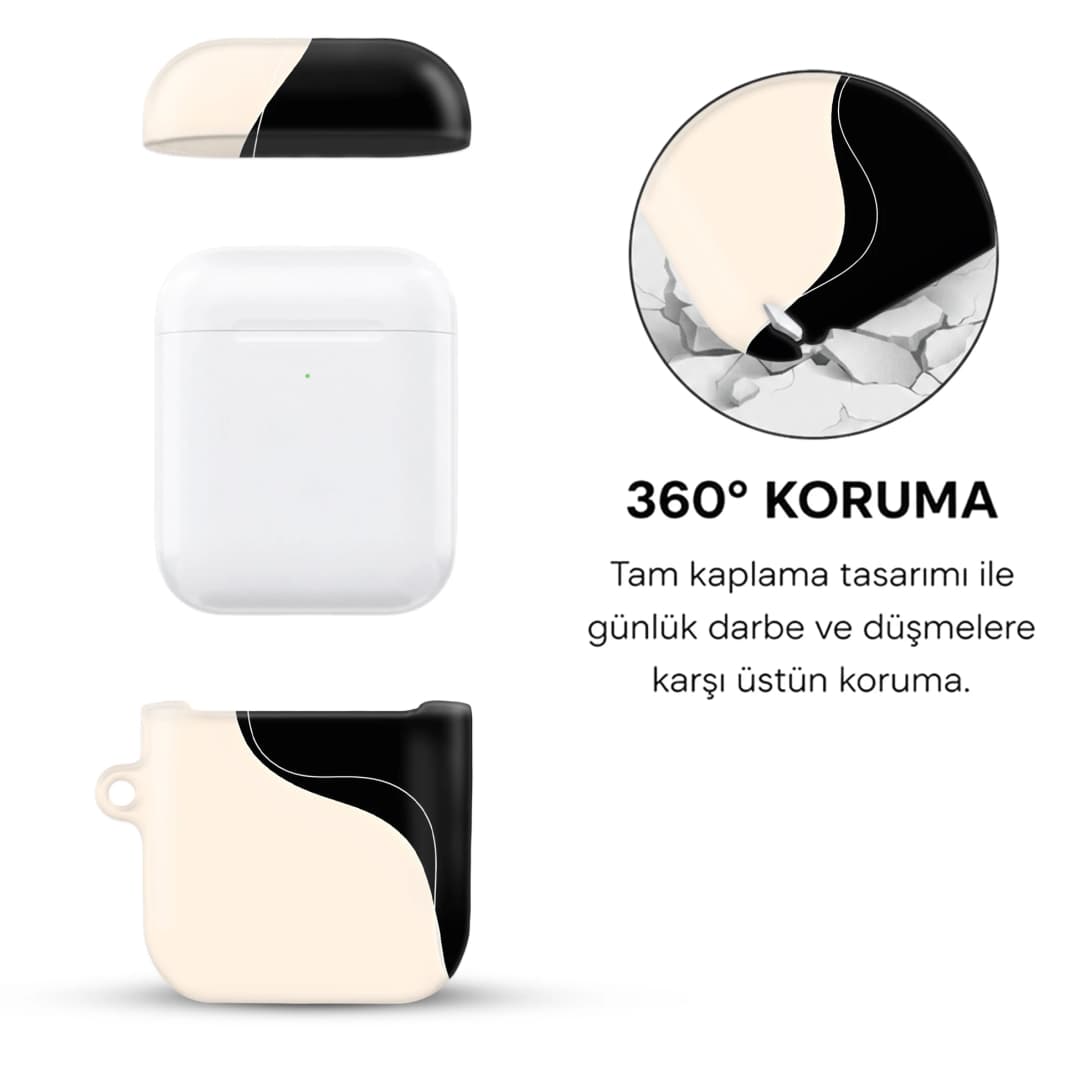 Black Ivory AirPods Kılıfı