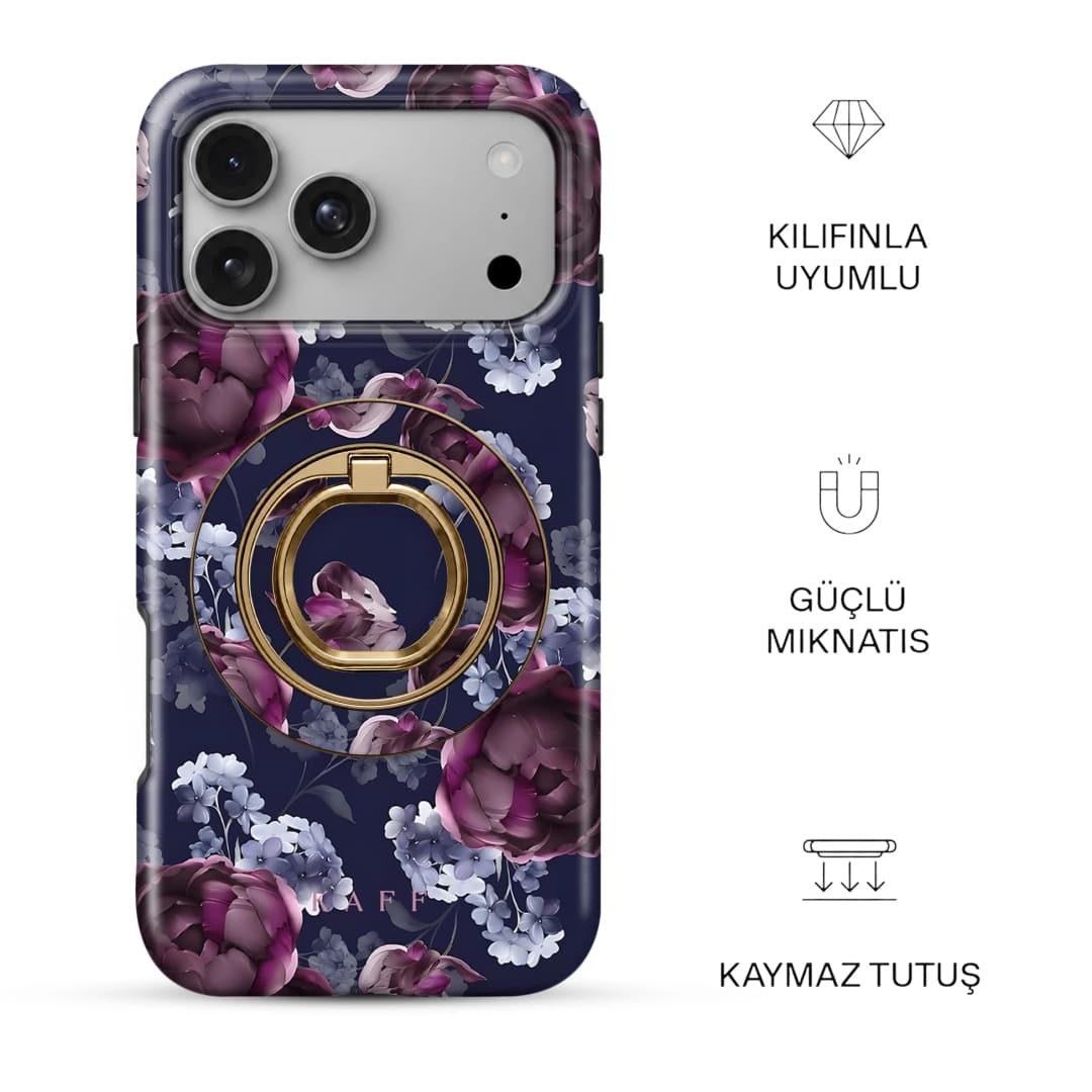 Aubergine · Ringholder