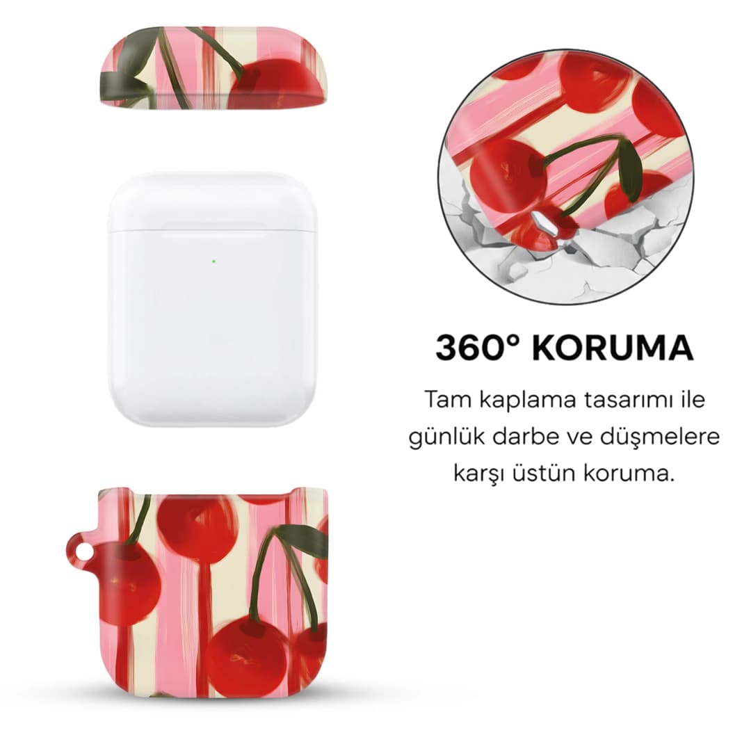 Cherry Bloom AirPods Kılıfı