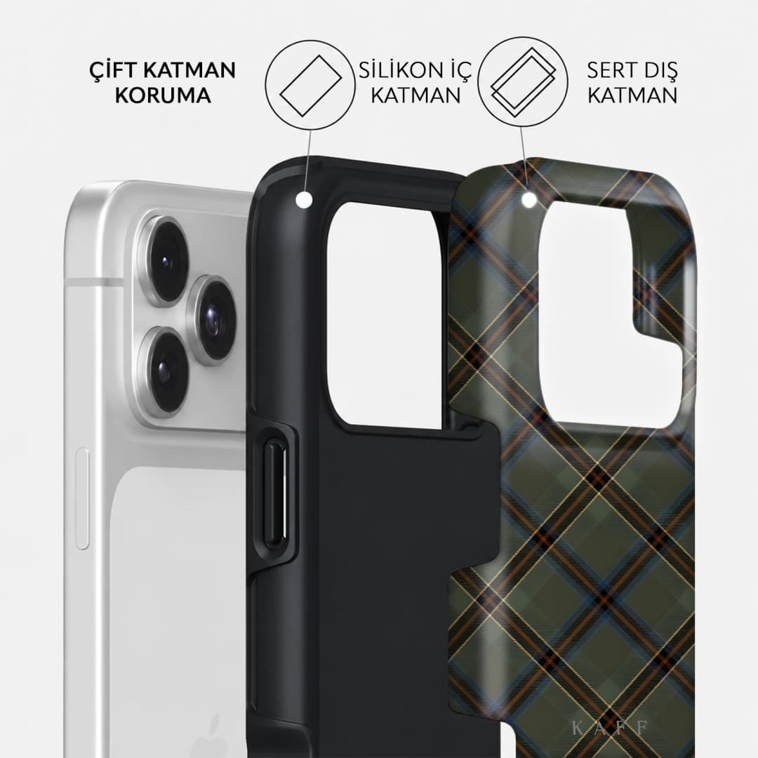 Olive Monarch Telefon Kılıfı