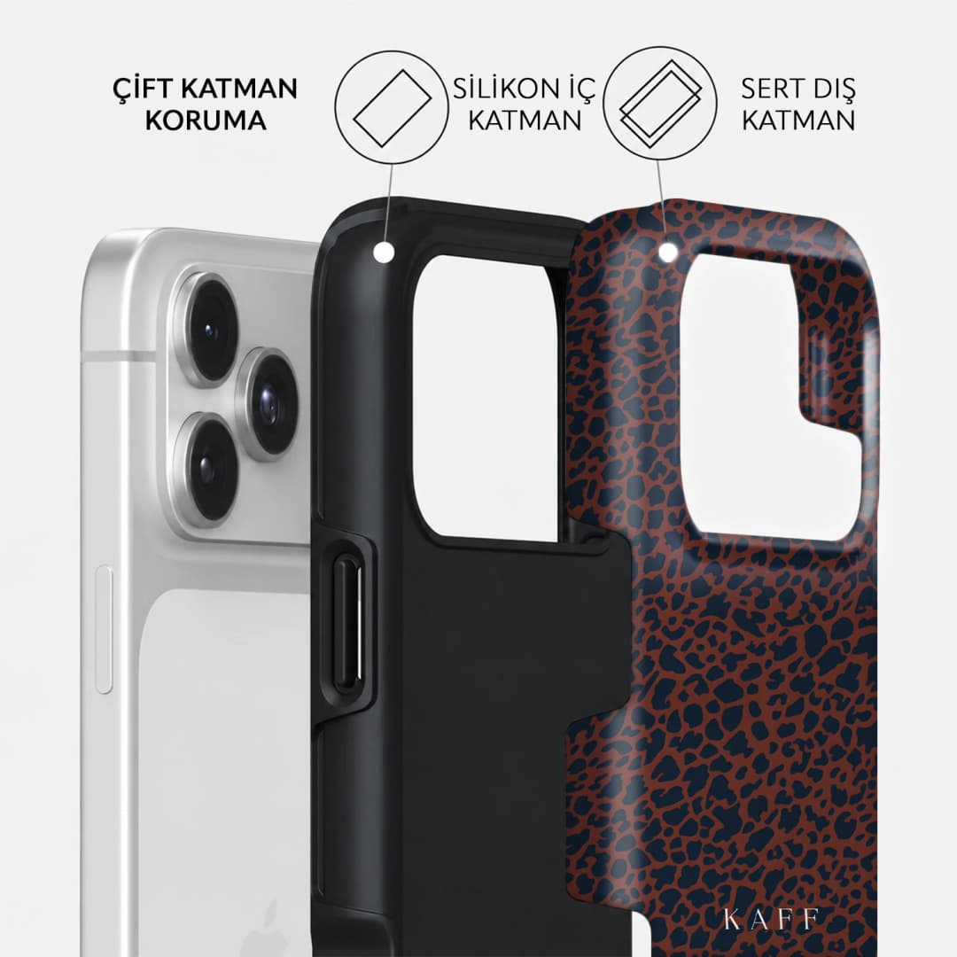 Rustic Leopard Telefon Kılıfı