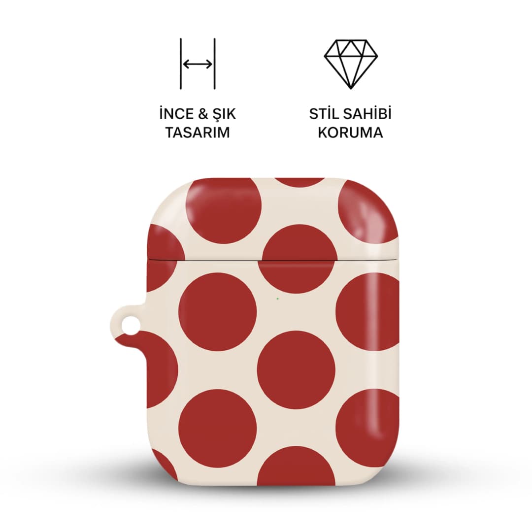 Ruby Beige AirPods Kılıfı