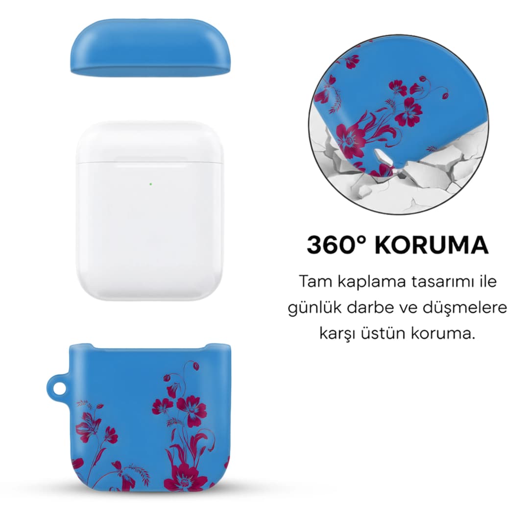 Cerulean Grace AirPods Kılıfı