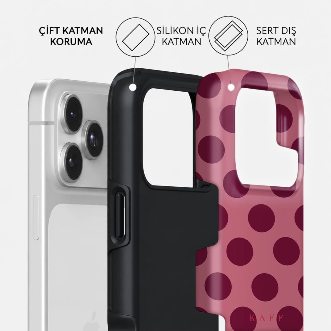 Bordeaux Telefon Kılıfı