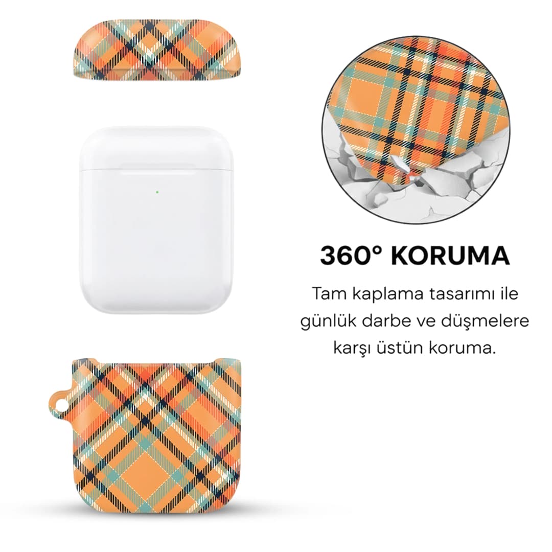 Blue&Orange AirPods Kılıfı