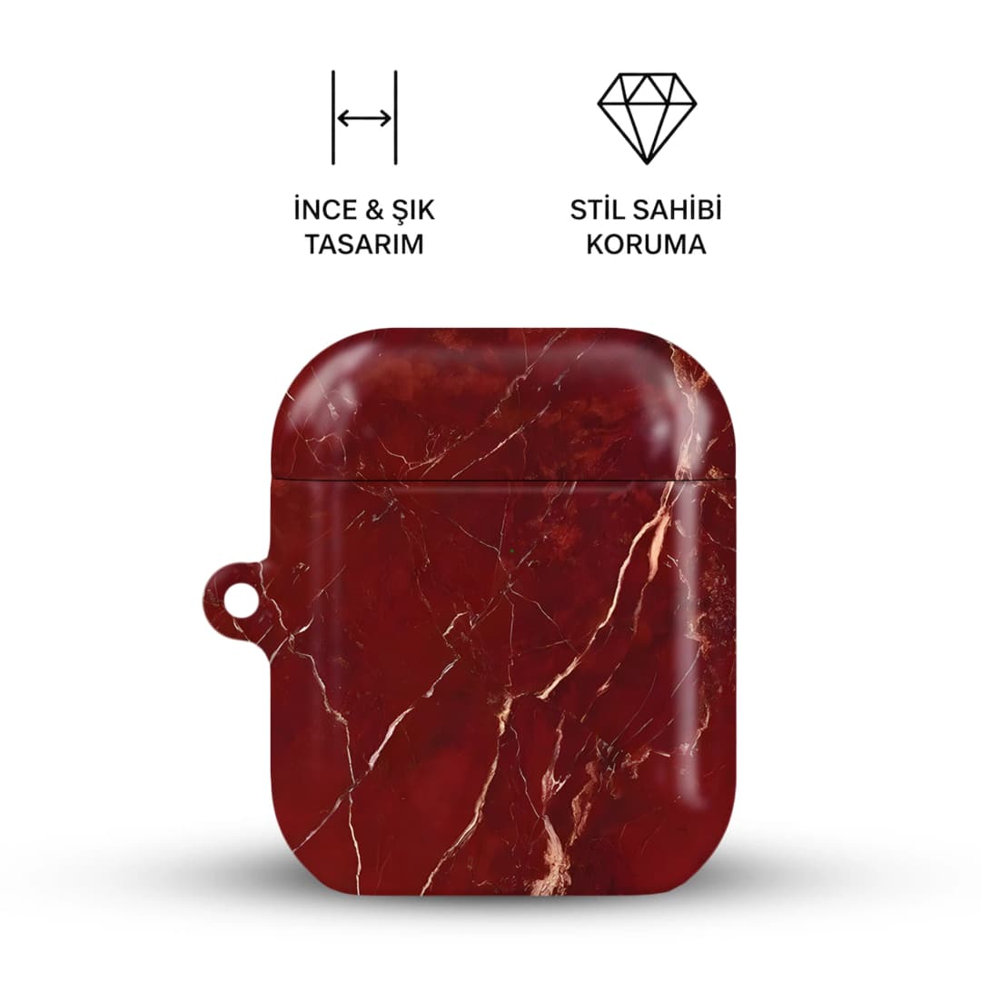 Velvet Ruby AirPods Kılıfı