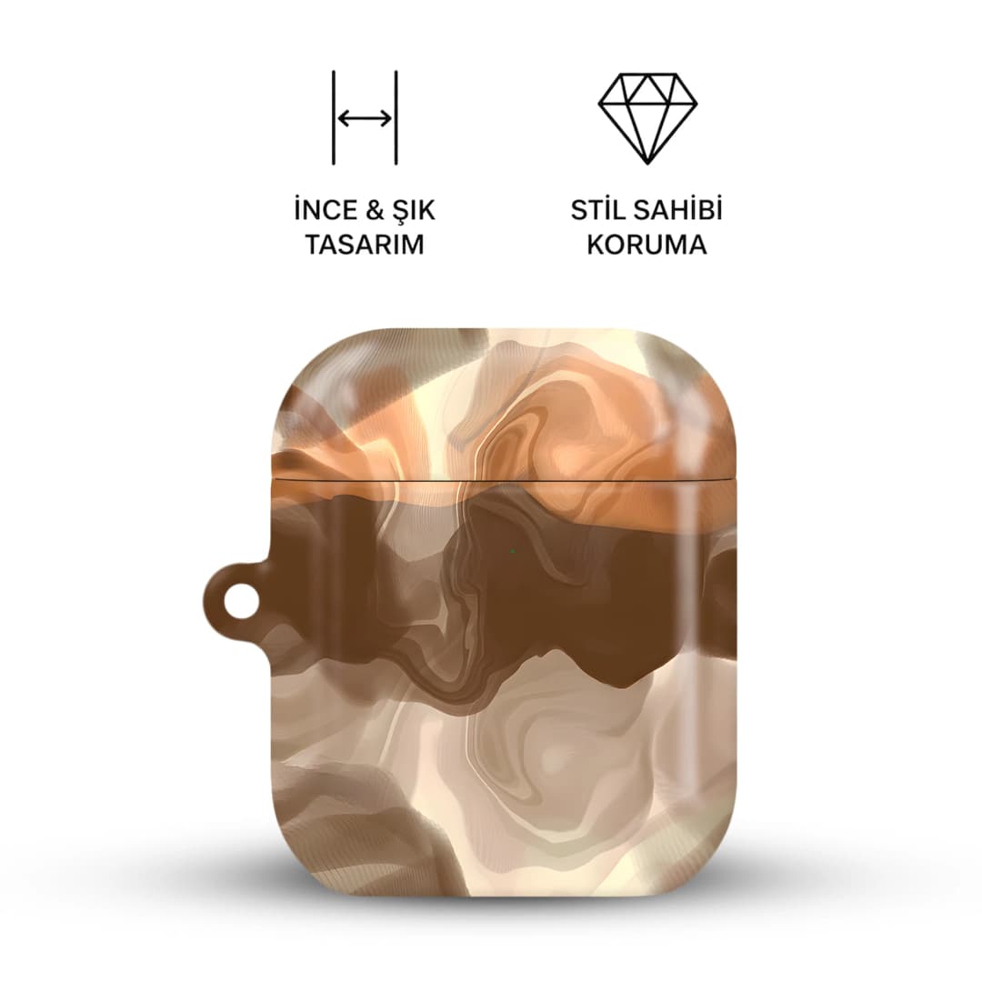 Warm minimalism AirPods Kılıfı