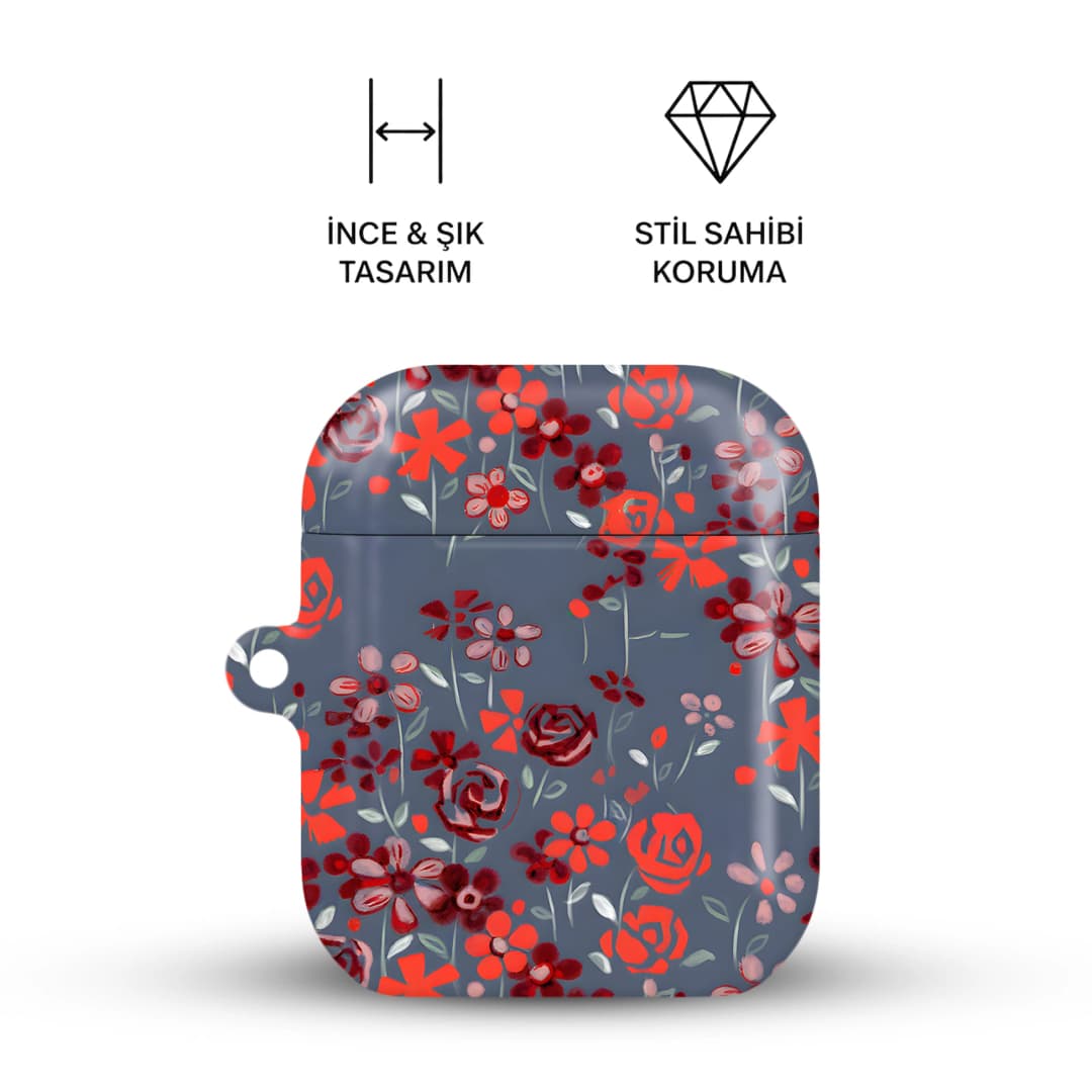 Wild Poppyfield AirPods Kılıfı