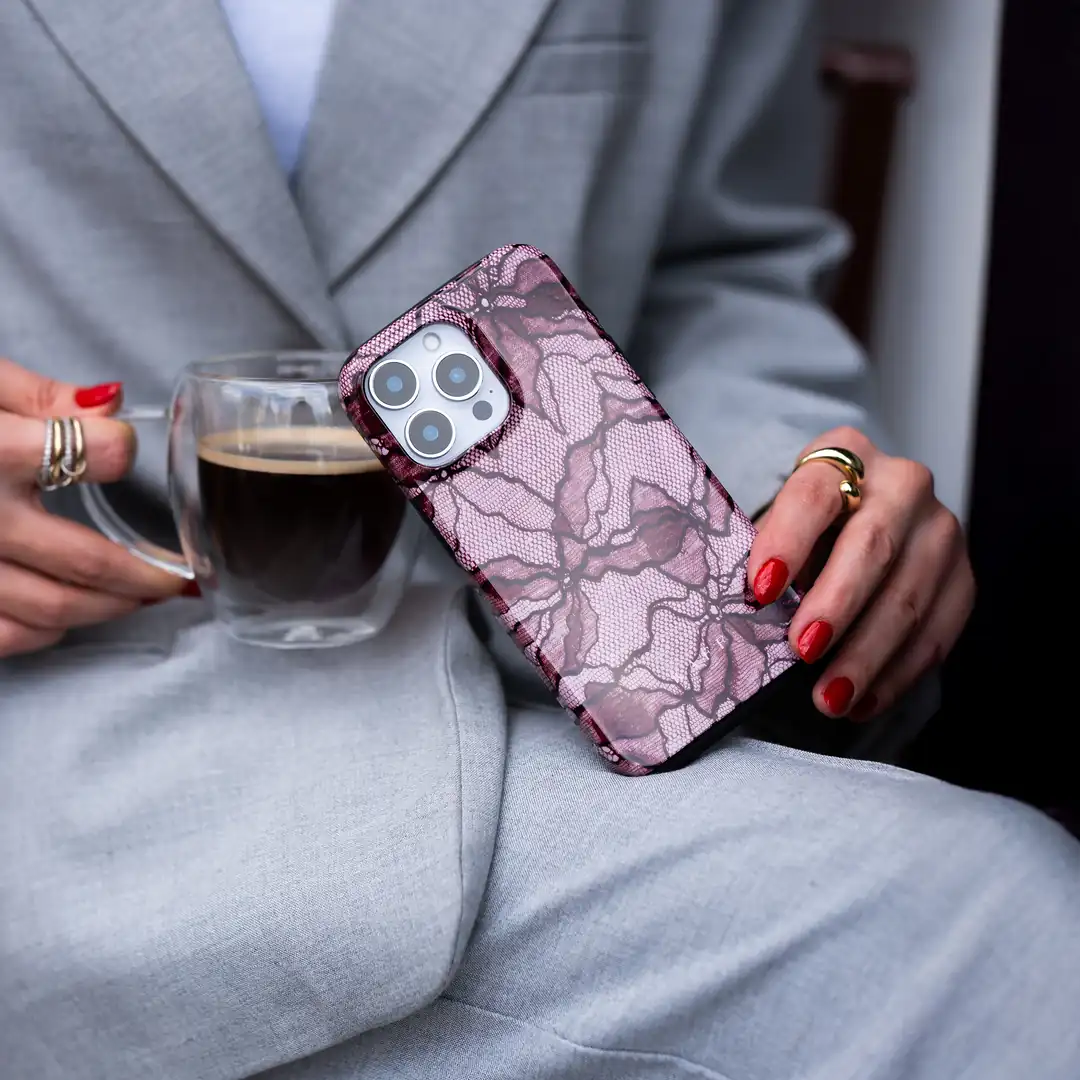 Violet Lace Telefon Kılıfı