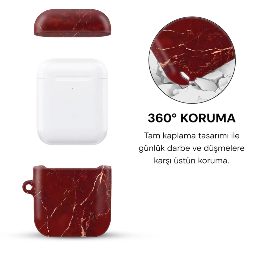 Velvet Ruby AirPods Kılıfı