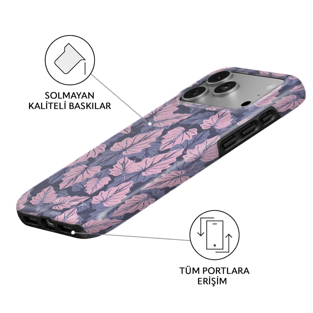 Blush Leaves Telefon Kılıfı