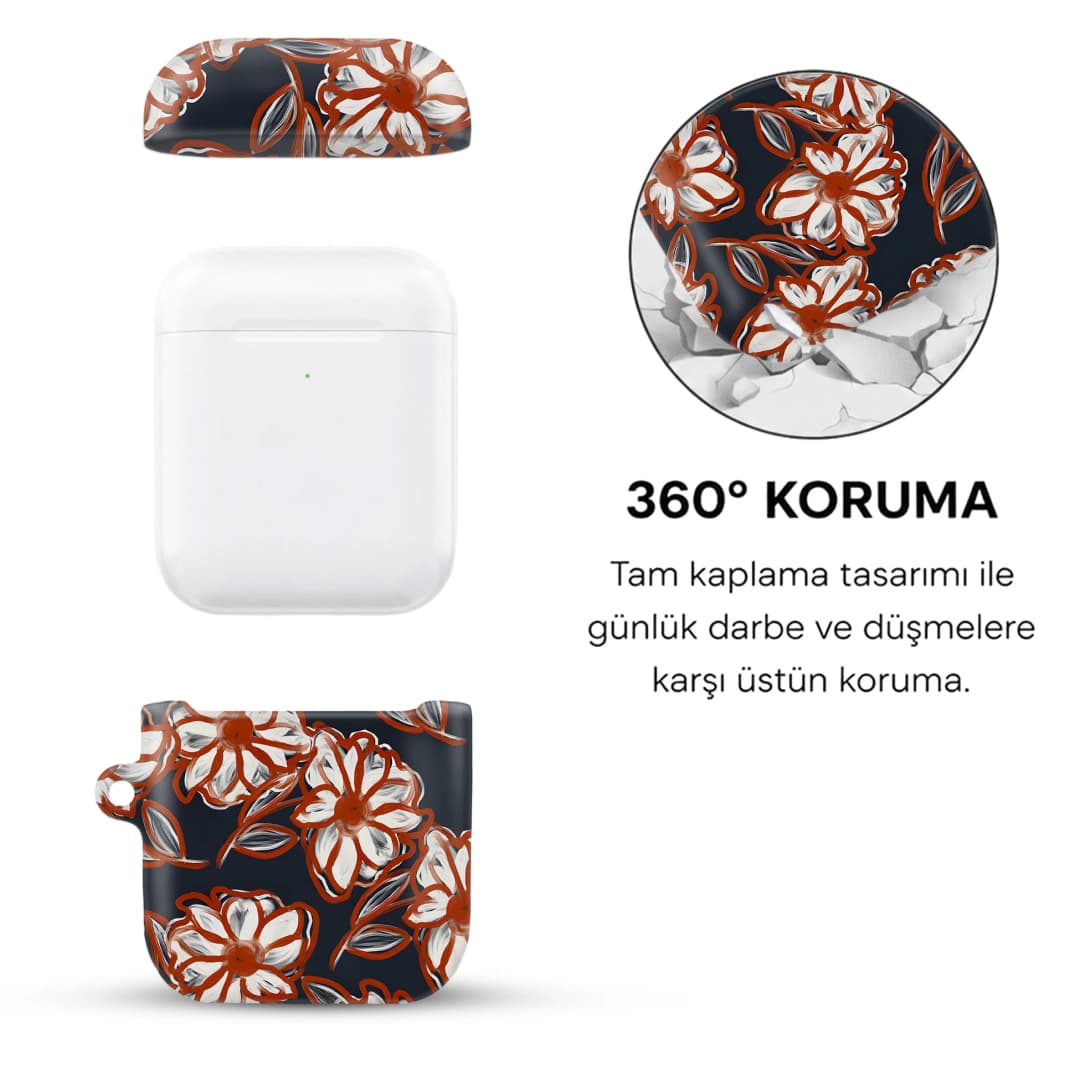 Painted Petals AirPods Kılıfı