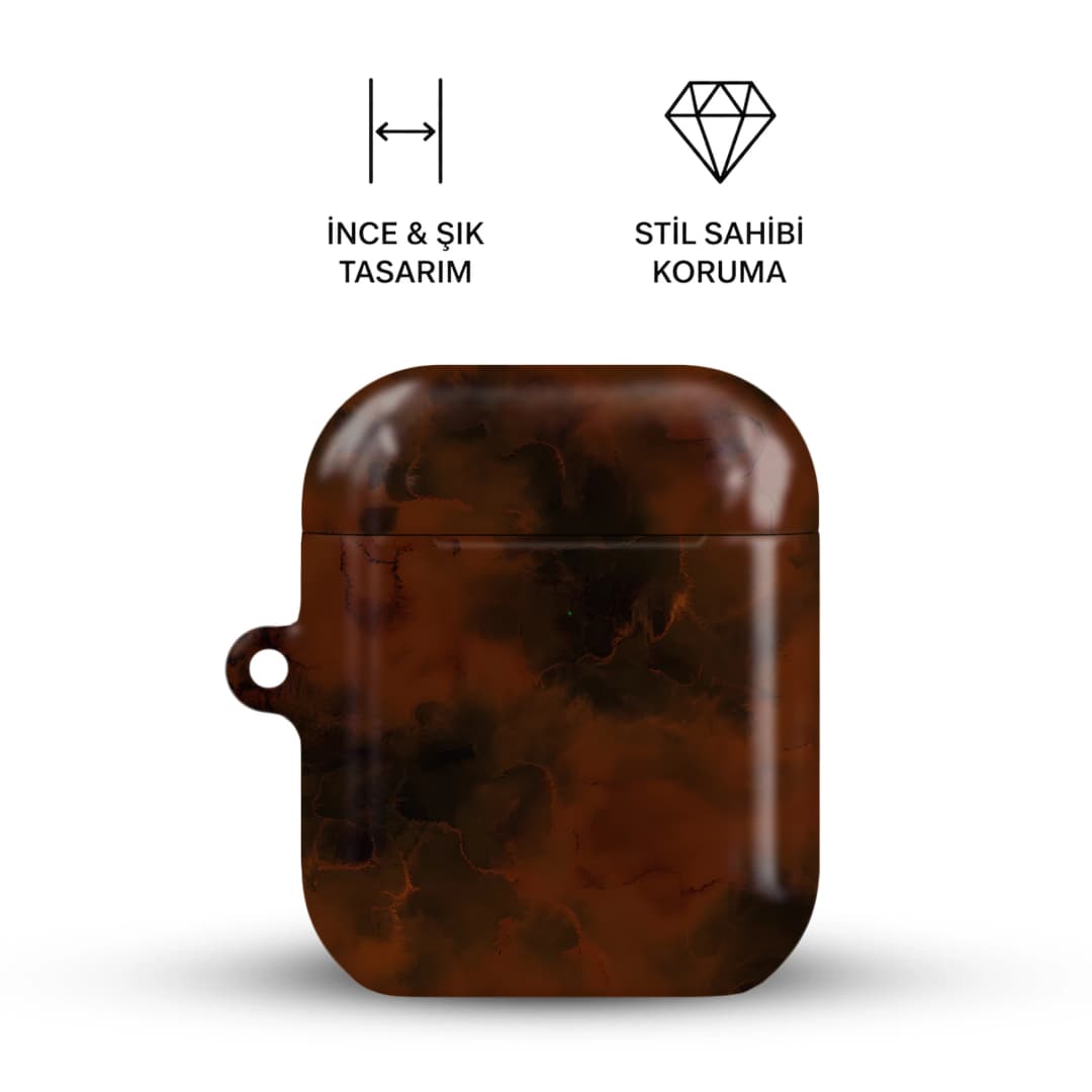 Dark Lava AirPods Kılıfı