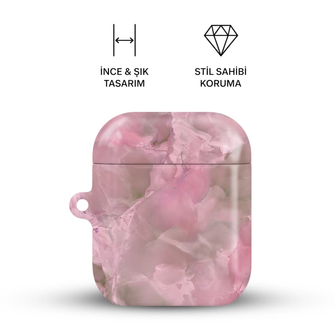 Rose Quartz AirPods Kılıfı