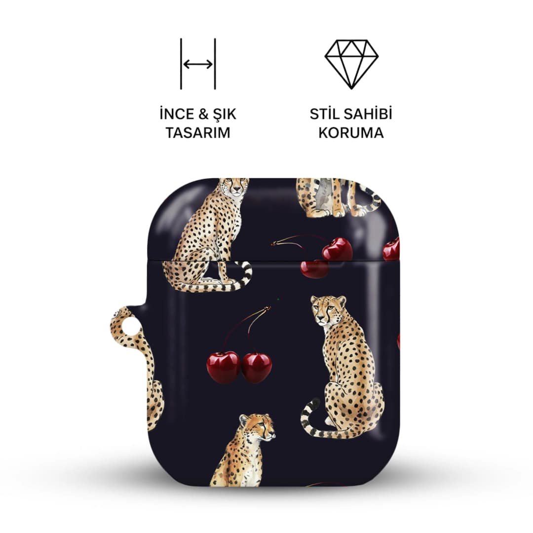 Cheetah Chic AirPods Kılıfı