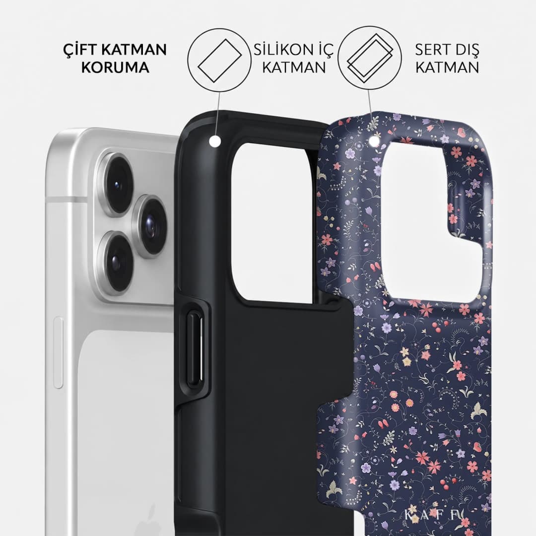 Rosewood Elegance Telefon Kılıfı
