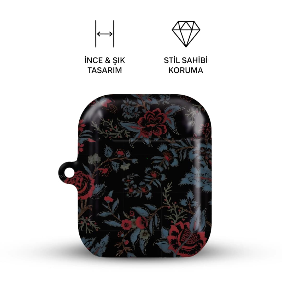 Garnet Bloom AirPods Kılıfı