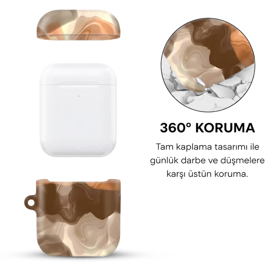 Warm minimalism AirPods Kılıfı