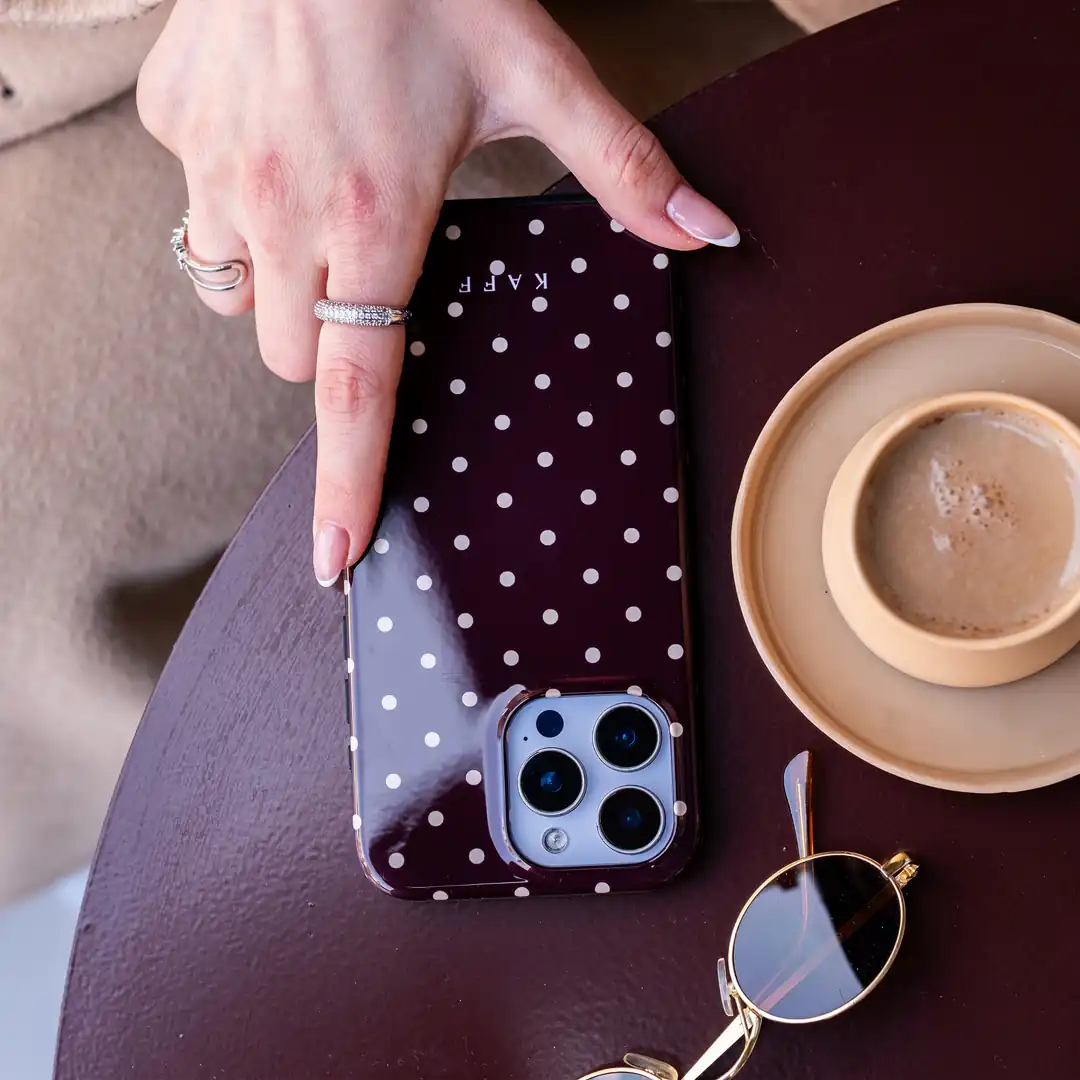 Golden Polka Telefon Kılıfı