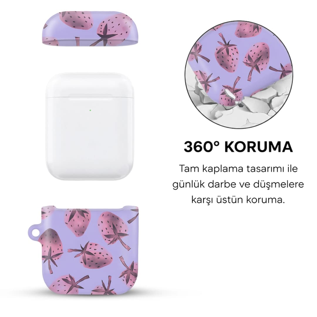 Lilac Kiss AirPods Kılıfı